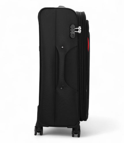 Delta Medium Hard Shell Suitcase in Black