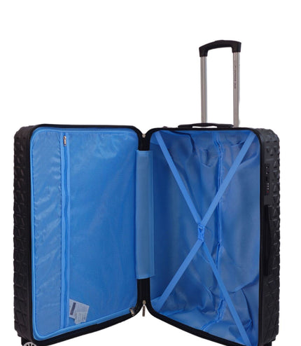 Adlington Large Hard Shell Suitcase in Black