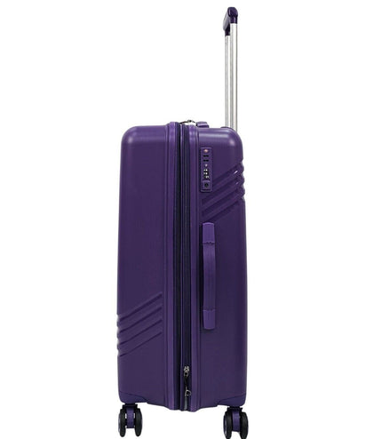 Camborne Medium Hard Shell Suitcase in Purple