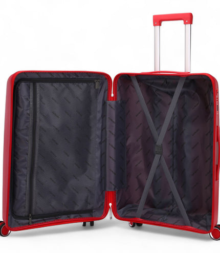 Burnaby Large Hard Shell Suitcase in Red