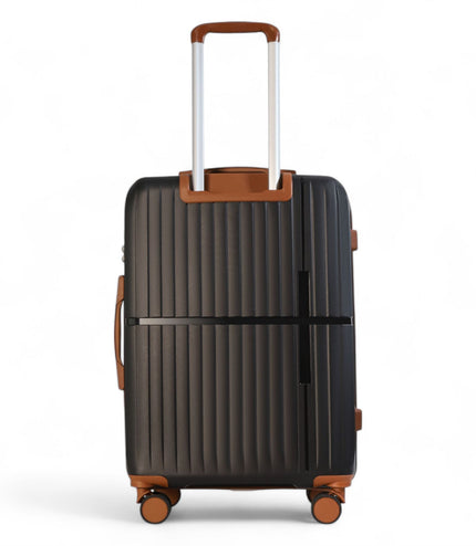 Corowa Large Hard Shell Suitcase in Black