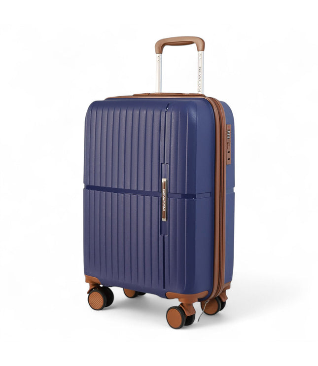 Corowa Medium Hard Shell Suitcase in Teal Blue