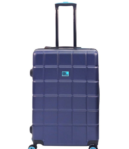 Coulsdon Medium Soft Shell Suitcase in Navy