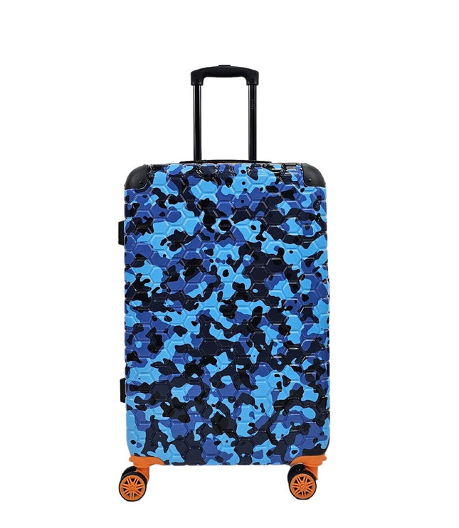 Brewood Medium Hard Shell Suitcase in Blue