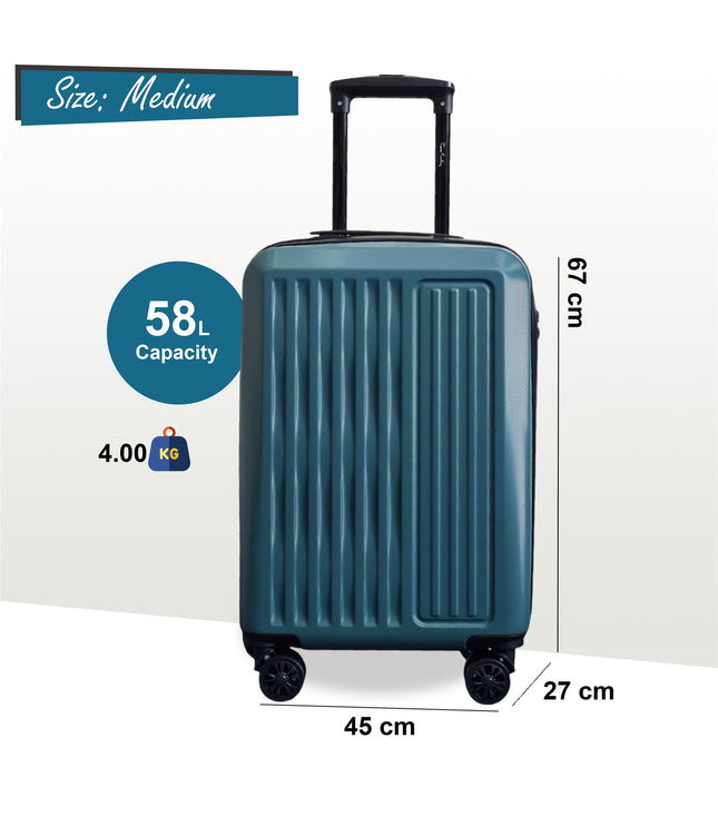 Croydon Medium Hard Shell Suitcase in Green