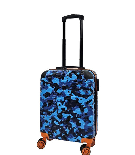 Brewood Cabin Hard Shell Suitcase in Blue