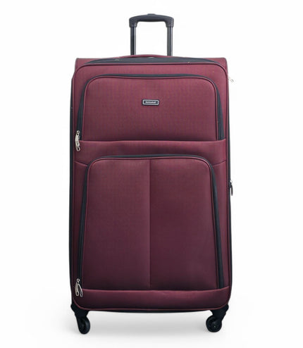 Tahara X-Large Soft Shell Suitcase in Wine