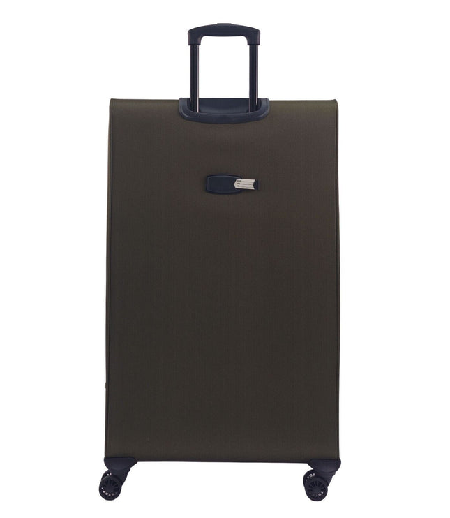 Arundel Extra Large Soft Shell Suitcase in Khaki