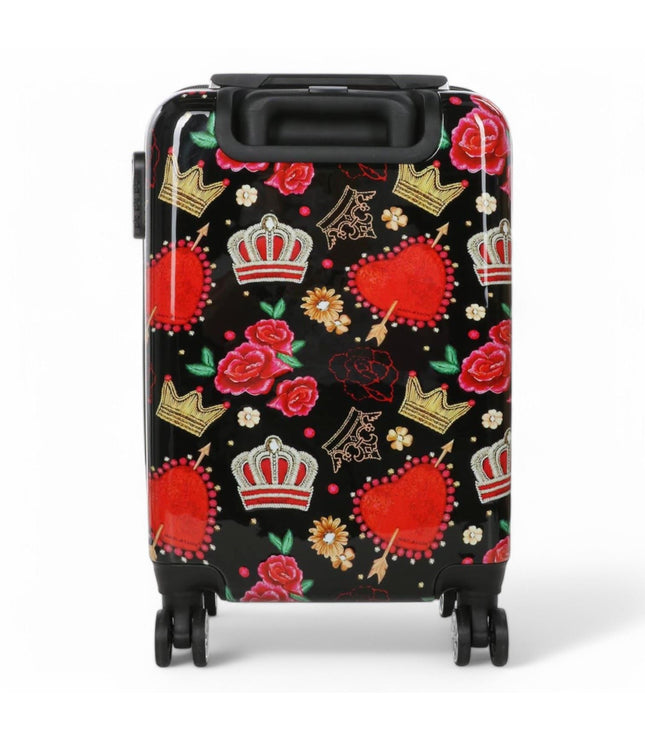 Ballina Cabin Hard Shell Suitcase in Black Queen Rosses