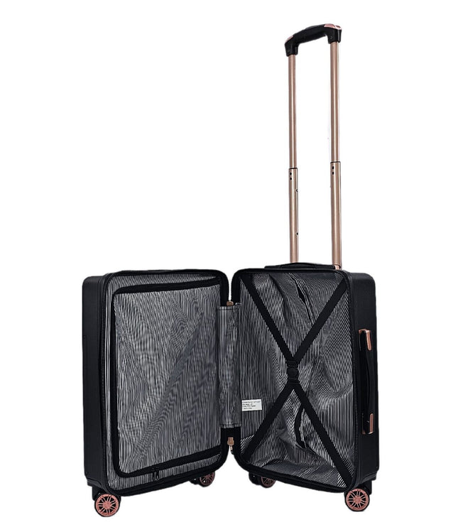Cramlington Cabin Soft Shell Suitcase in Black