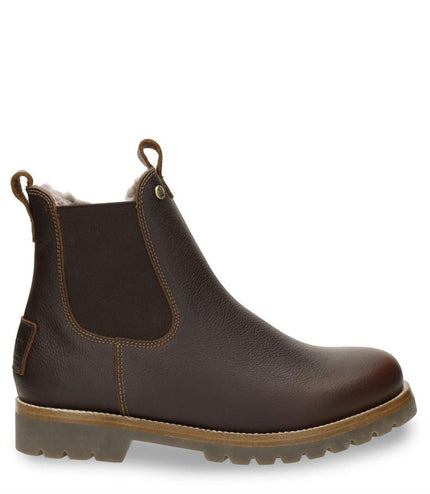 Panama Jack Men's Beny Igloo C2 Chestnut Waterproof Leather Chelsea Boots