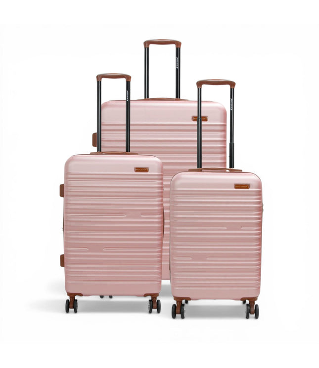 Armidale Set of 3 Hard Shell Suitcase in Golden