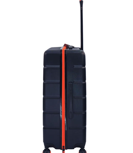 Coulsdon Medium Soft Shell Suitcase in Black