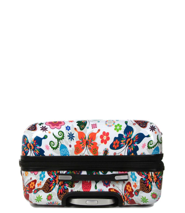 Corbridge Large Hard Shell Suitcase in Butterfly