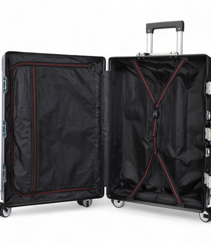 Airdrie Large Hard Shell Suitcase in Blue