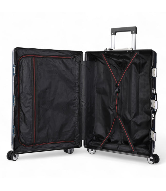 Airdrie Large Hard Shell Suitcase in Blue