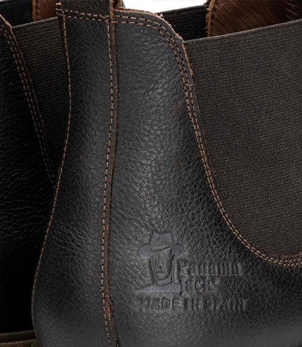 Panama Jack Men's Chestnut Brown Leather Waterproof Chelsea Boots - Biar C2