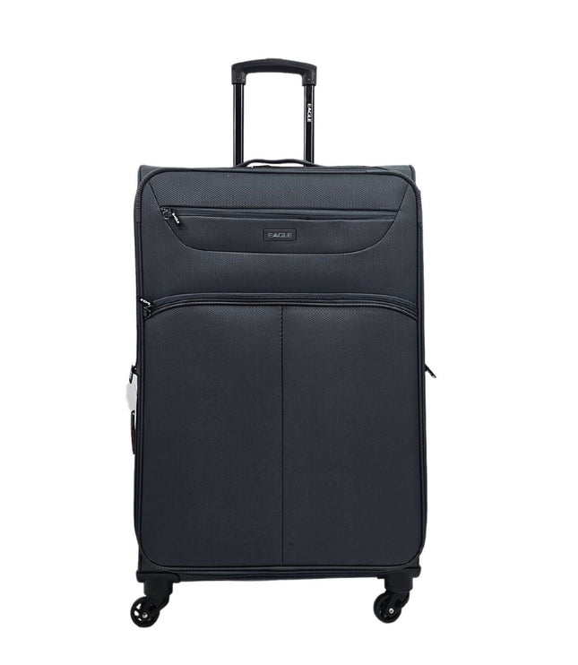 Ashford Large Soft Shell Suitcase in Grey