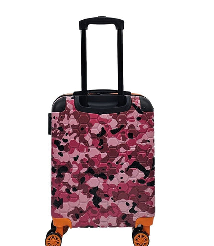 Brewood Cabin Hard Shell Suitcase in Pink