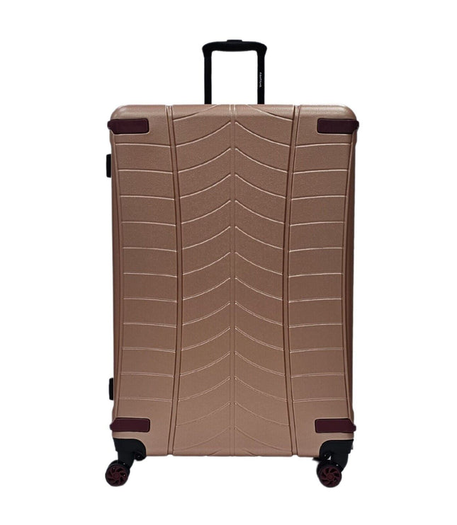 Chilton Double Extra Large Hard Shell Suitcase in Rose Gold