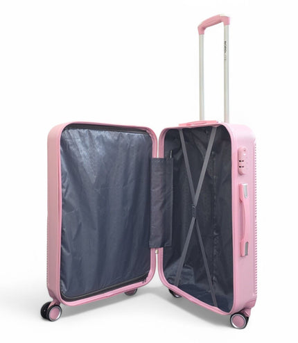 Seto Cabin Hard Shell Suitcase in Pink