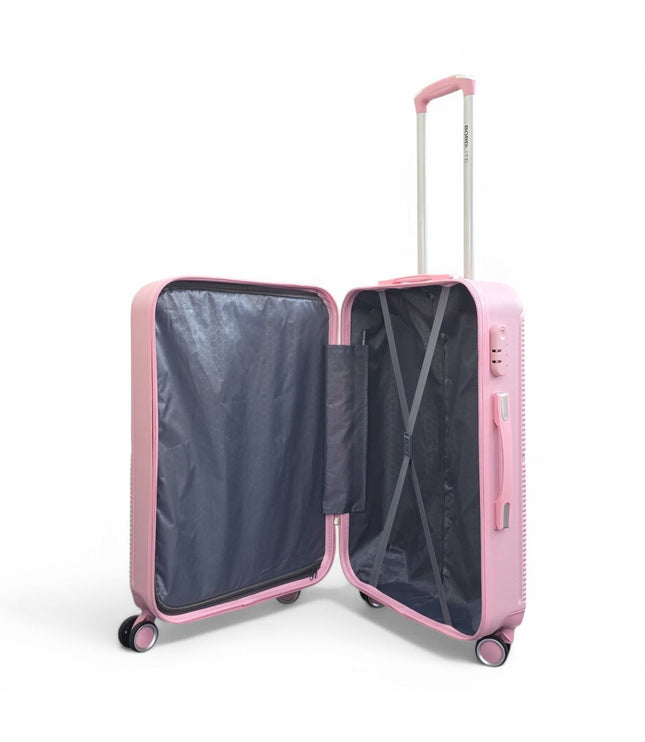 Seto Cabin Hard Shell Suitcase in Pink