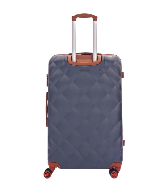 Crawley Large Soft Shell Suitcase in Grey