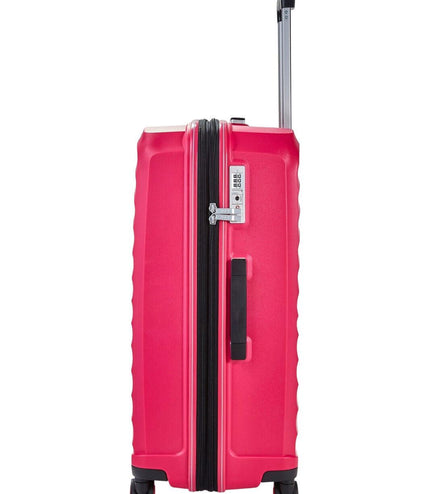 Alton Medium Hard Shell Suitcase in Pink