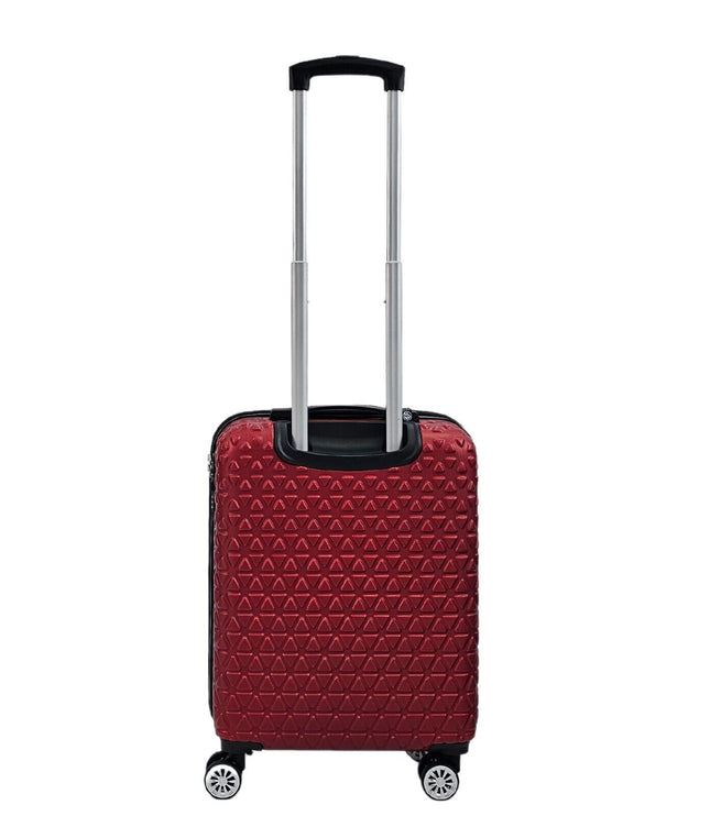 Adlington Cabin Hard Shell Suitcase in Burgundy