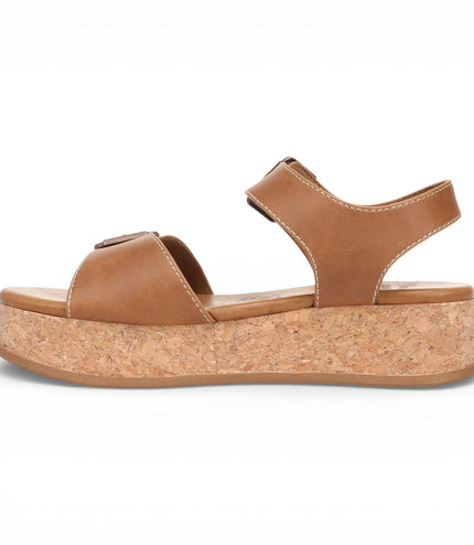 Blowfish Malibu Women’s Tan Faux Leather Platform Sandals - Magical