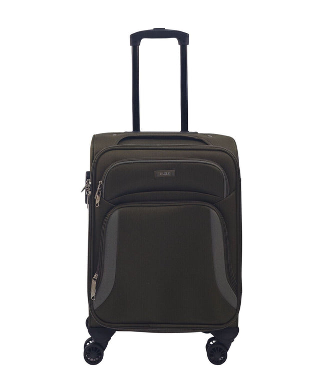 Arundel Cabin Soft Shell Suitcase in Khaki