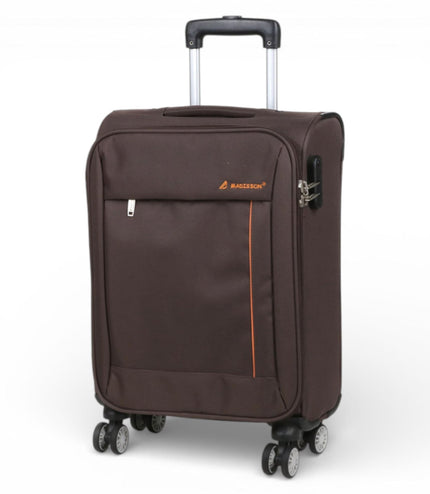 Carrollton Cabin Soft Shell Suitcase in Brown