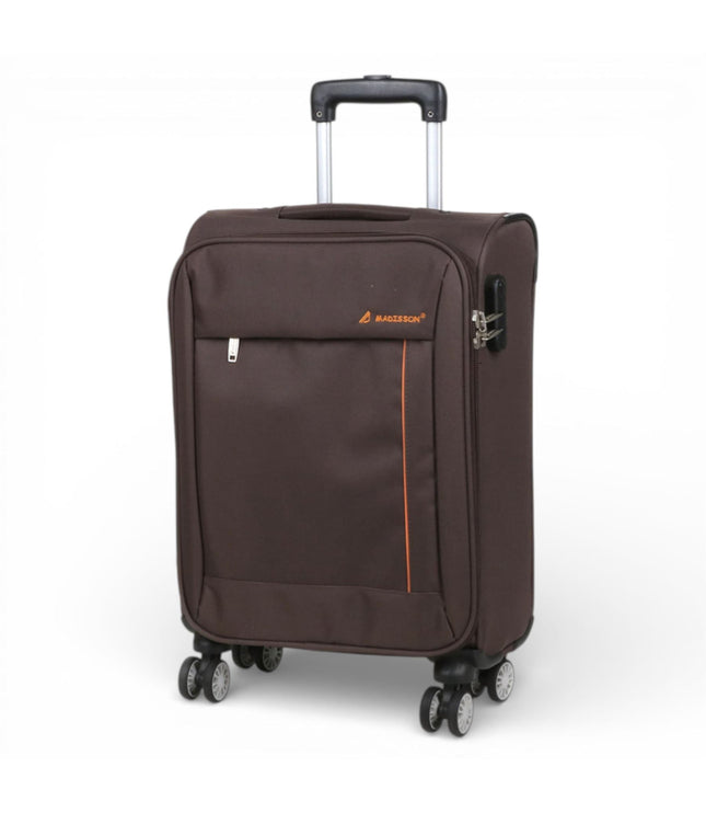 Carrollton Cabin Soft Shell Suitcase in Brown
