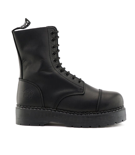 Grinders Mens Black Bulldog Acs Steel Toe Cap Safety Derby Boots