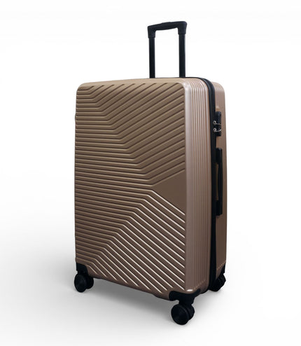 Junee Large Hard Shell Suitcase in Gold