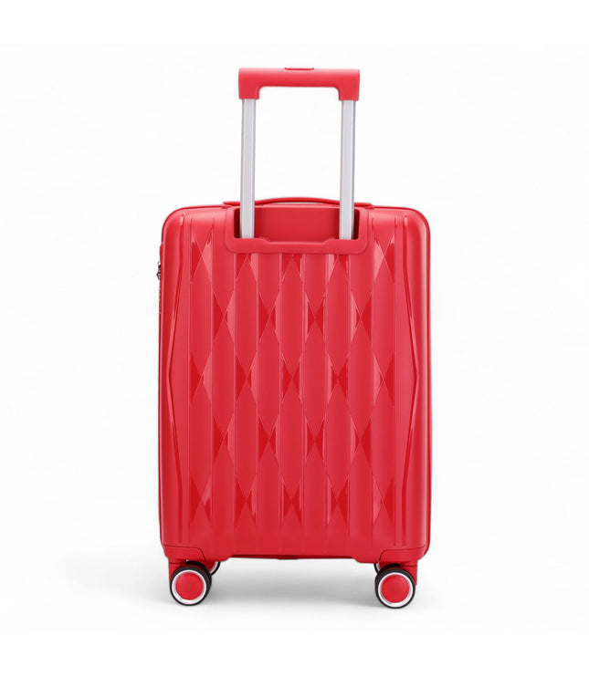 Burnaby Cabin Hard Shell Suitcase in Red