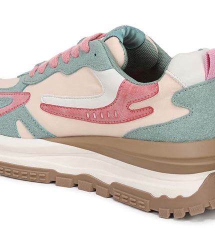 Blowfish Malibu Womens Watermelon Retro Lace-Up Sneakers - Leo