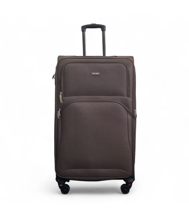 Gosford Large Soft Shell Suitcase in Brown