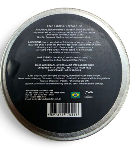 Leather Balm & Nylon Brush Leather Care Set
