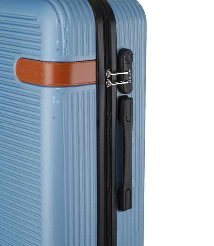 Calgary Set of 3 Hard Shell Suitcase in Blue