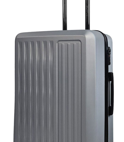 Croydon Medium Hard Shell Suitcase in Silver