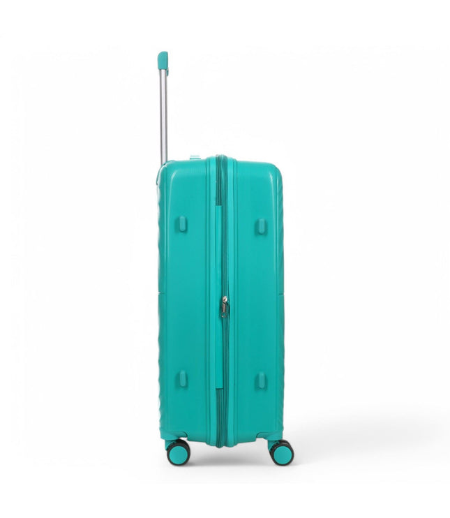 Balranald Large Hard Shell Suitcase in Aqua Blue
