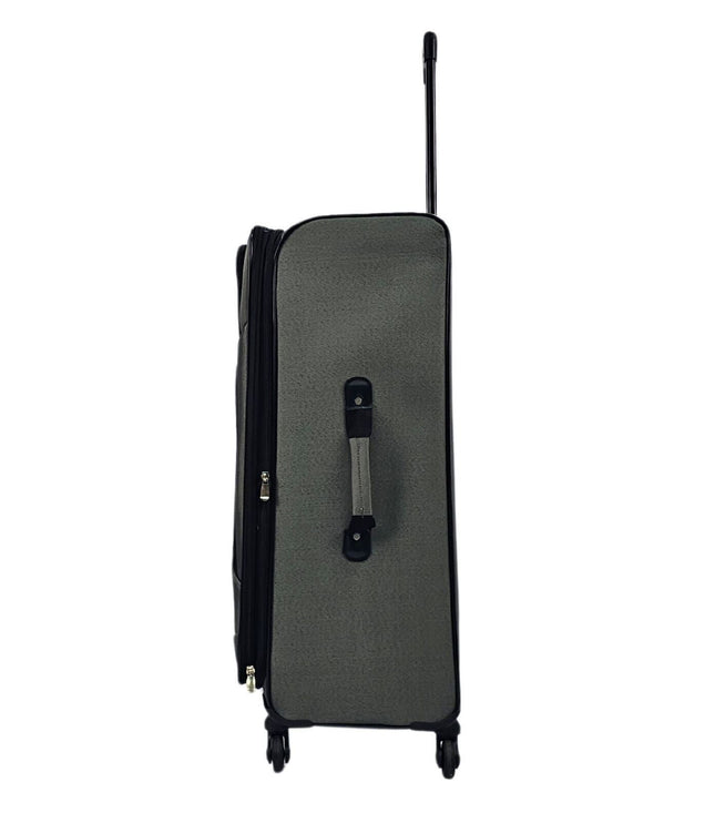 Corsham Large Soft Shell Suitcase in Grey