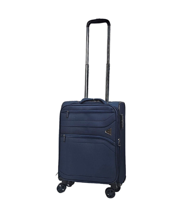 Corby Cabin Soft Shell Suitcase in Navy