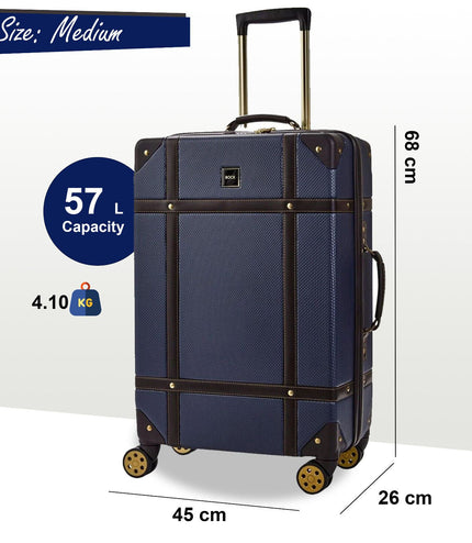 Alston Medium Hard Shell Suitcase in Navy