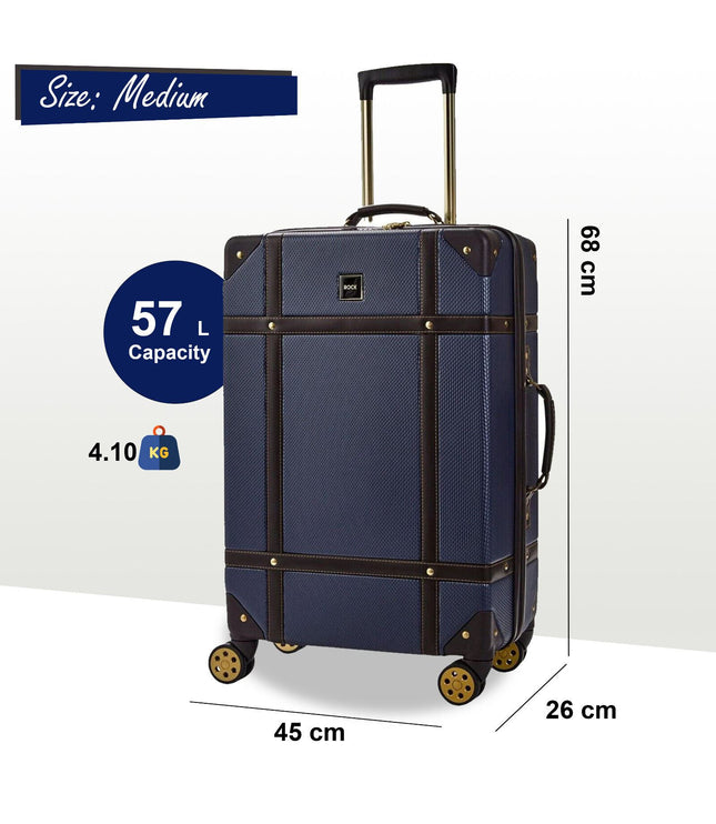 Alston Medium Hard Shell Suitcase in Navy