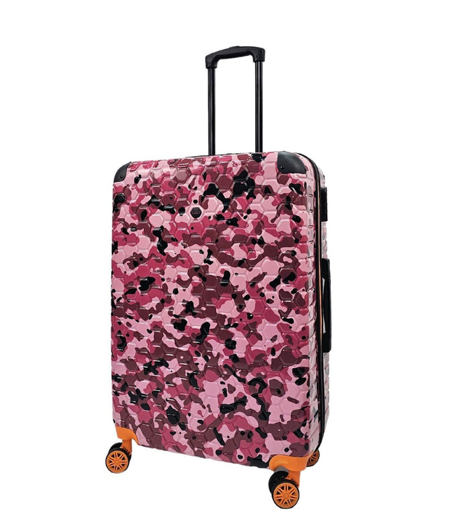 Brewood Large Hard Shell Suitcase in Pink