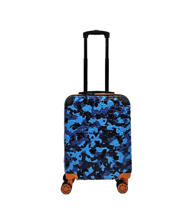 Brewood Cabin Hard Shell Suitcase in Blue