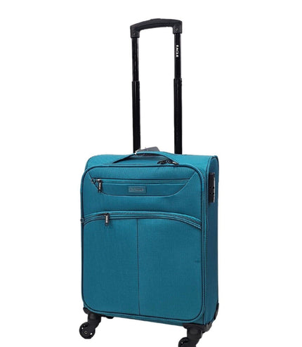 Ashford Cabin Soft Shell Suitcase in Teal