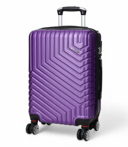 Bega Cabin Hard Shell Suitcase in Purple
